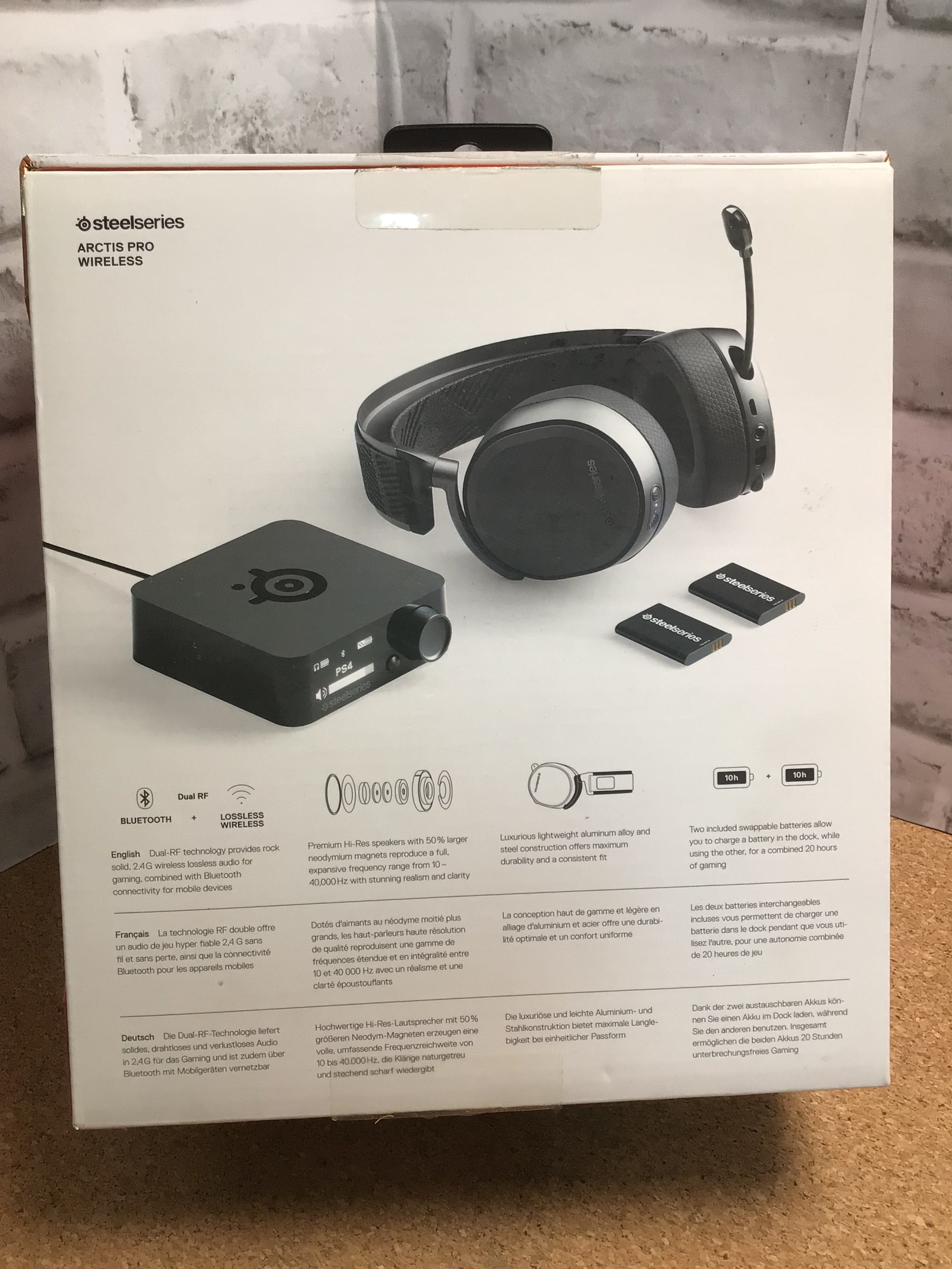 SteelSeries Arctis Pro Wireless Gaming Headset - **Tested ** (7876301193454)